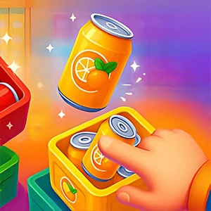 Cup-Sorting-Puzzle-3D