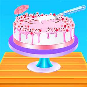 Cherry Blossom Cake Cooking/1167